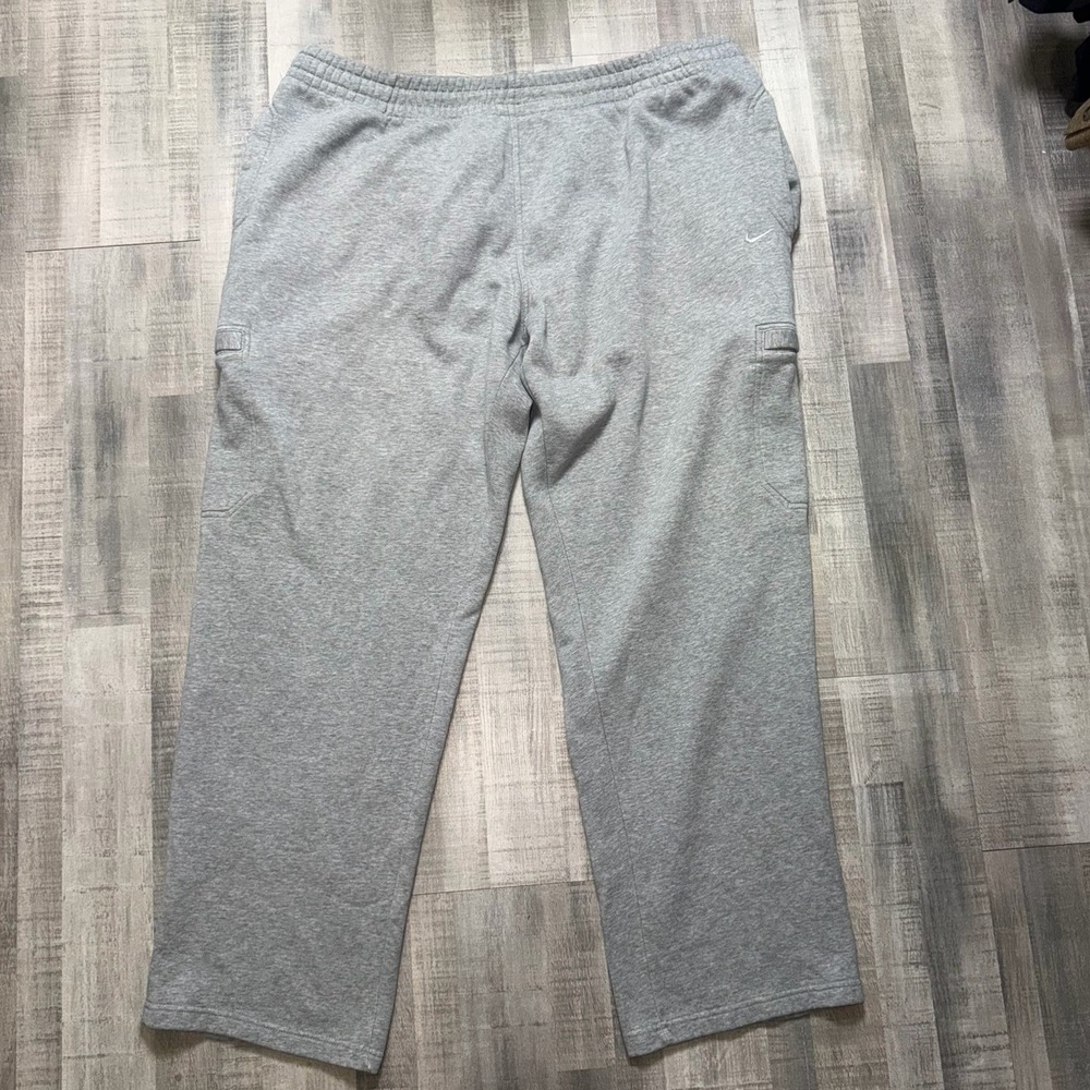 Nike Straight Leg Cargo Sweatpants 2XL Heavy Duty Cotton Outdoor Casual Utility